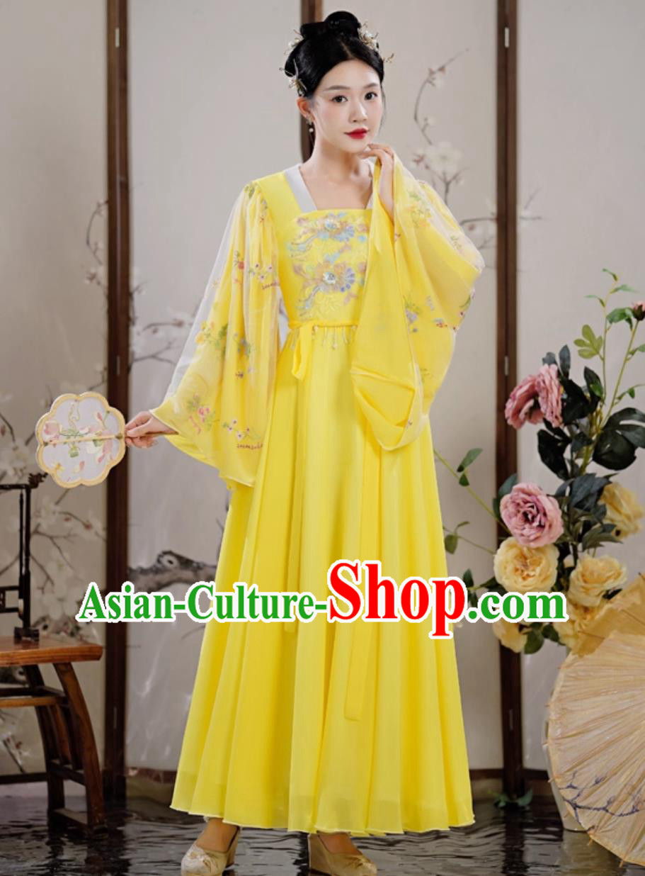 Ancient Empress Hanfu Women Modified Dress Classical Dance Costume Traditional Chinese Princess Attire Ancient Empress Hanfu Women Modified Dress Classical Dance Costume Traditional Chinese Princess Attire