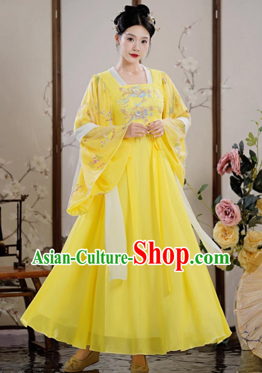 Ancient Empress Hanfu Women Modified Dress Classical Dance Costume Traditional Chinese Princess Attire Ancient Empress Hanfu Women Modified Dress Classical Dance Costume Traditional Chinese Princess Attire