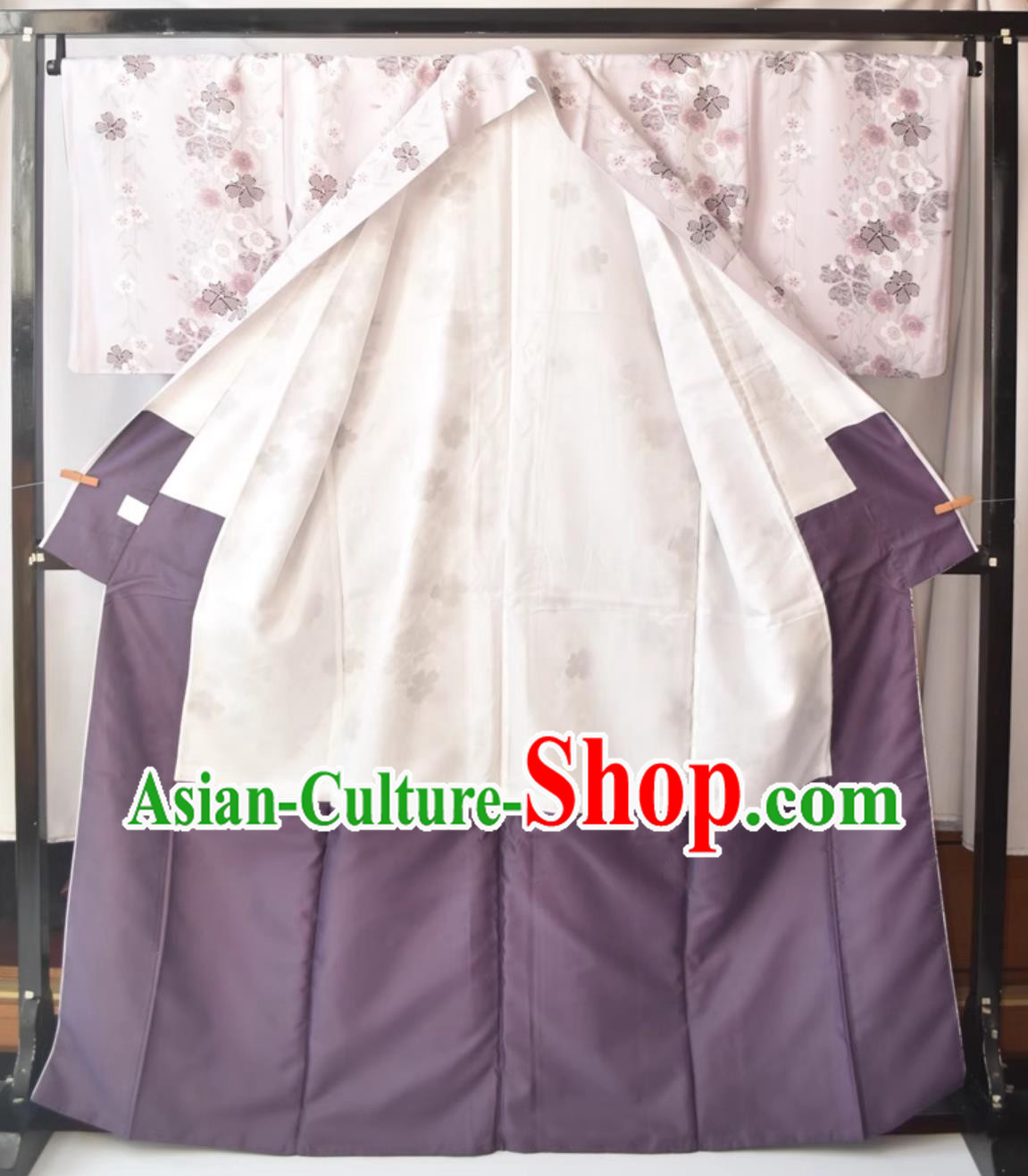 Japanese Traditional Formal Komon Kimono for Women Japanese Traditional Formal Komon Kimono for Women