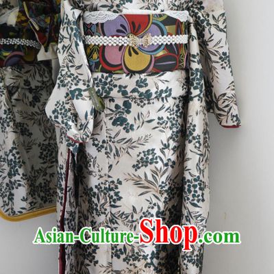 Japanese Traditional Women Formal Furisode Kimono