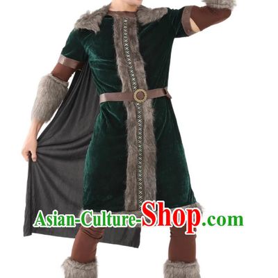 Medieval Viking Pirate Costume Halloween Cosplay Roleplay Performance Outfit