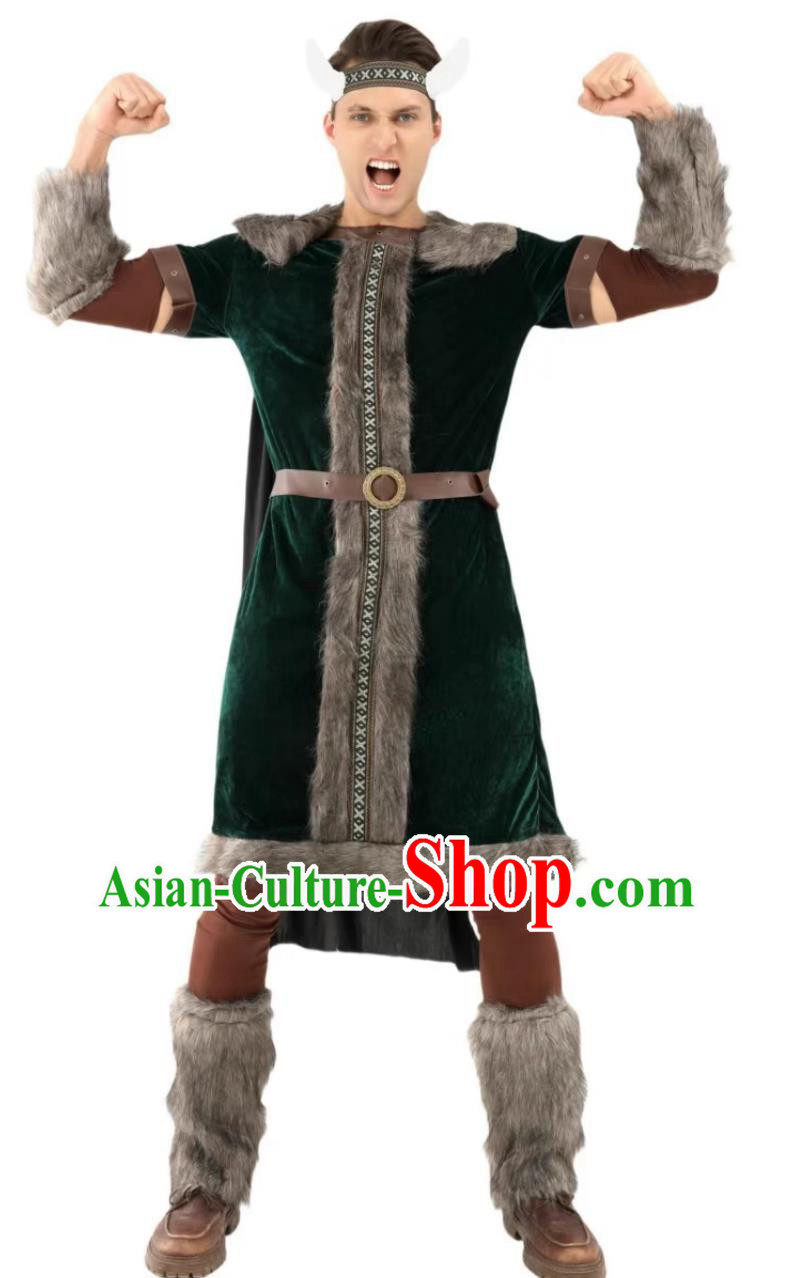 Medieval Viking Pirate Costume Halloween Cosplay Roleplay Performance Outfit Medieval Viking Pirate Costume Halloween Cosplay Roleplay Performance Outfit