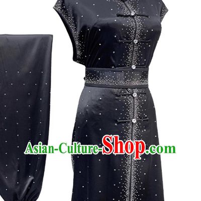 Starry Diamond Premium Southern Fist Nanquan Wushu Competition Performance Outfit Martial Arts Broadsword Costume