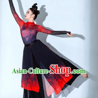 Xiang Wang Xing Dance Costume Chinese Classical Dance Fan Dance Clothing Jazz Dance Outfit