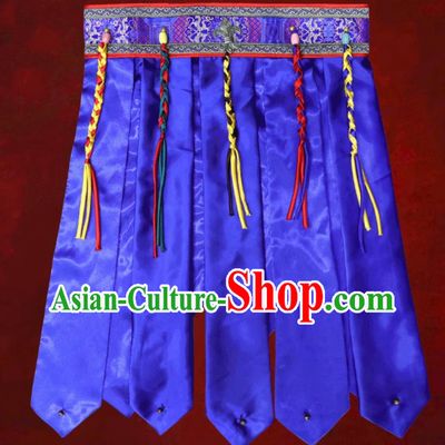 Mongolian Dance Belt Ethnic Bokh Wrestler Waist Multicolor Decoration Naadam Accessory