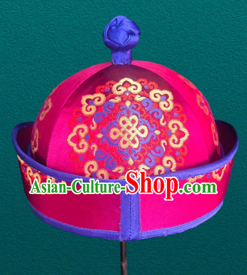 Mongolian Hat Dance Performance Photography Ethnic Headpiece Boy Prince Hat Mongolian Hat Dance Performance Photography Ethnic Headpiece Boy Prince Hat