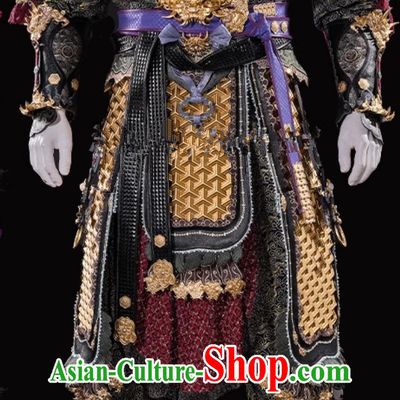 Black Myth Wukong Costume Handsome Monkey King Armor Cosplay Sun Wukong Halloween Clothing
