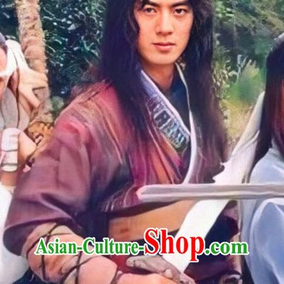 Traditional Swordsman Hanfu TV Drama Snow Goddess Dragon Sima Chang Feng Costume Ancient Chinese Hero Clothing
