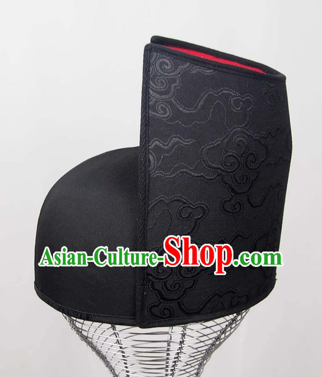 Ming Dynasty Eunuch Hat Palace Guard Yamen Runner Hat Chinese Ancient Performer Headdress Ming Dynasty Eunuch Hat Palace Guard Yamen Runner Hat Chinese Ancient Performer Headdress