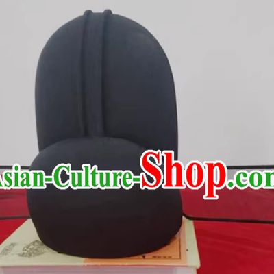 Ming Dynasty Wedding Hat Ancient Tall Official Headwear Chinese Hanfu Accessory Matching Python Robe Headwear