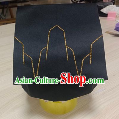 Three Island Penglai Scarf Traditional Attire Rusui Headwear Ming Dynasty Hanfu Hat