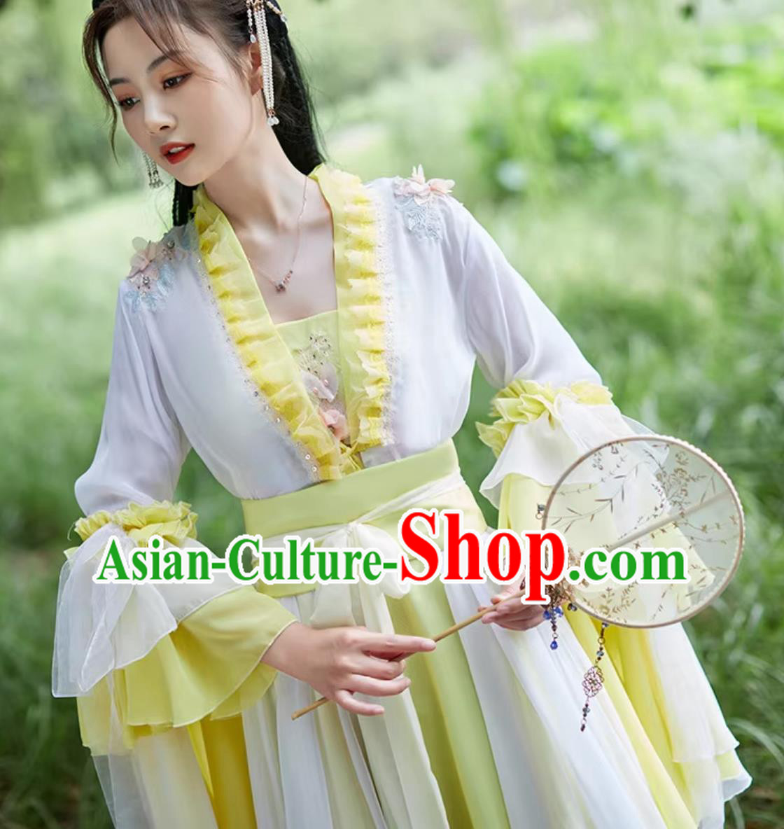 Ancient Women Hanfu Dress Chinese Classical Dance Costume Traditional Performance Attire Ancient Women Hanfu Dress Chinese Classical Dance Costume Traditional Performance Attire