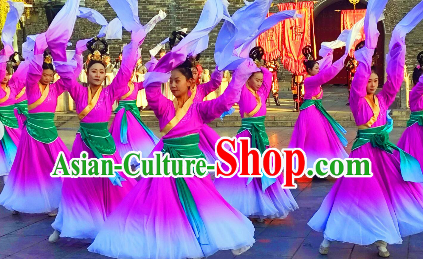 China-Cart Dance Shuixiu Water Sleeves Fans and Traditional Crafts China-Cart Dance Shuixiu Water Sleeves Fans and Traditional Crafts