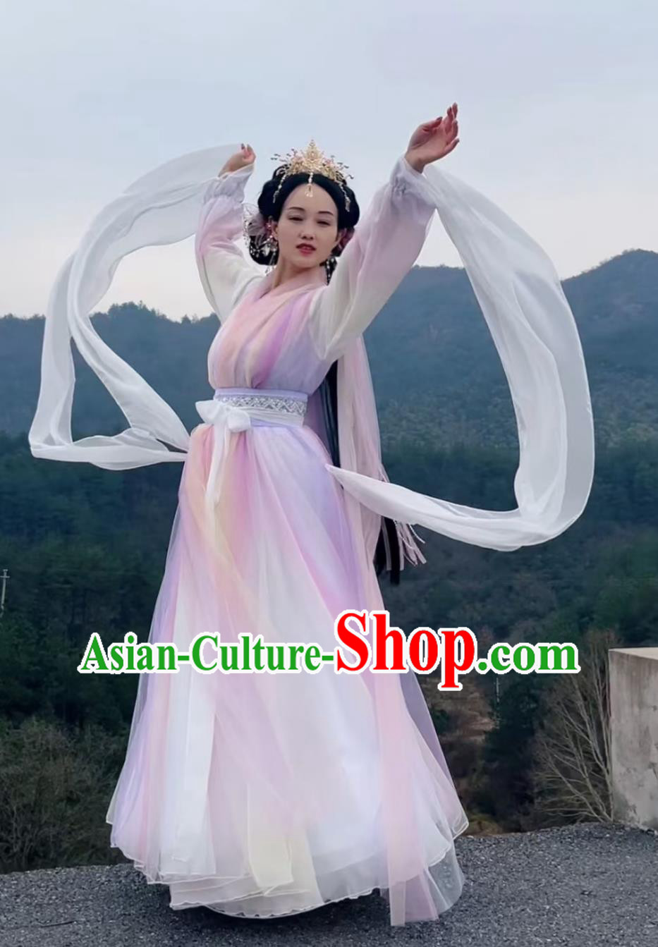 Traditional Chinese Costume Ancient Fairy Hanfu Dress Classical Dance Princess Clothing Traditional Chinese Costume Ancient Fairy Hanfu Dress Classical Dance Princess Clothing