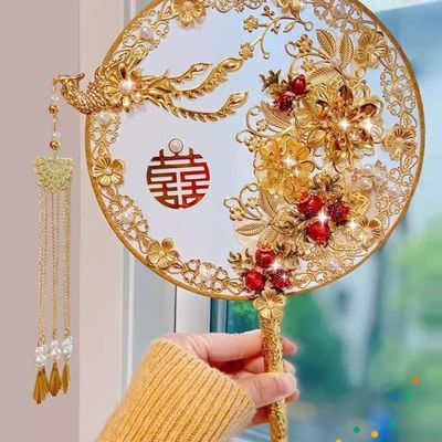 Handmade Chinese Bride Fan Bride Palace Fan
