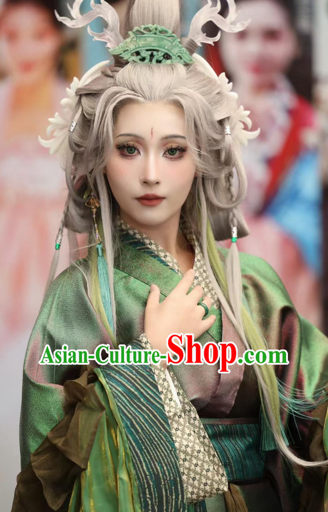 Canglong Deity Azure Dragon Four Symbols Immortal Womens Voluminous Hanfu Traditional Chinese Costumes Canglong Deity Azure Dragon Four Symbols Immortal Womens Voluminous Hanfu Traditional Chinese Costumes
