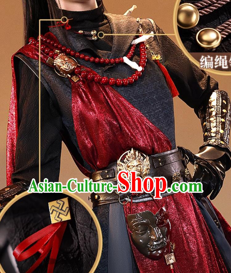 Where Winds Meet Cosplay Costume Third Watch Cosplay Game Heroine Outfit Womens Wear Where Winds Meet Cosplay Costume Third Watch Cosplay Game Heroine Outfit Womens Wear