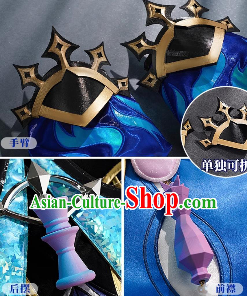 Honkai Star Rail Cosplay Costume Kreideprinz Cosplay Female Dress Honkai Star Rail Cosplay Costume Kreideprinz Cosplay Female Dress