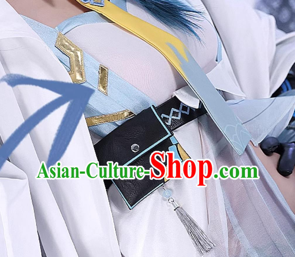 Arknights Cosplay Costume Ling Game Outfit Womens Wear Halloween Cosplay Dress