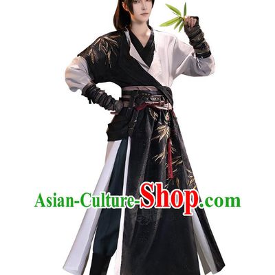 Where Winds Meet Cos Young Master Initial Cosplay Hanfu Ancient Style Outfit Halloween Costumes