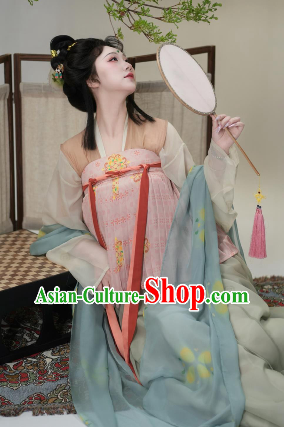 Tang Dynasty Restored Wu Zhou Hanfu Traditional Chinese Costumes Ancient Court Woman Clothing Tang Dynasty Restored Wu Zhou Hanfu Traditional Chinese Costumes Ancient Court Woman Clothing