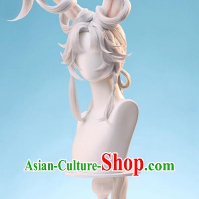 Honor Of Kings Gong Sunli Cosplay Wig Yunnuo Thousand Mountains FMVP Skin Hair Halloween Hairpiece