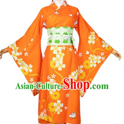New Danganronpa Cosplay Costume Hiyoko Saionji Cosplay Kimono Halloween Performance Anime Clothing