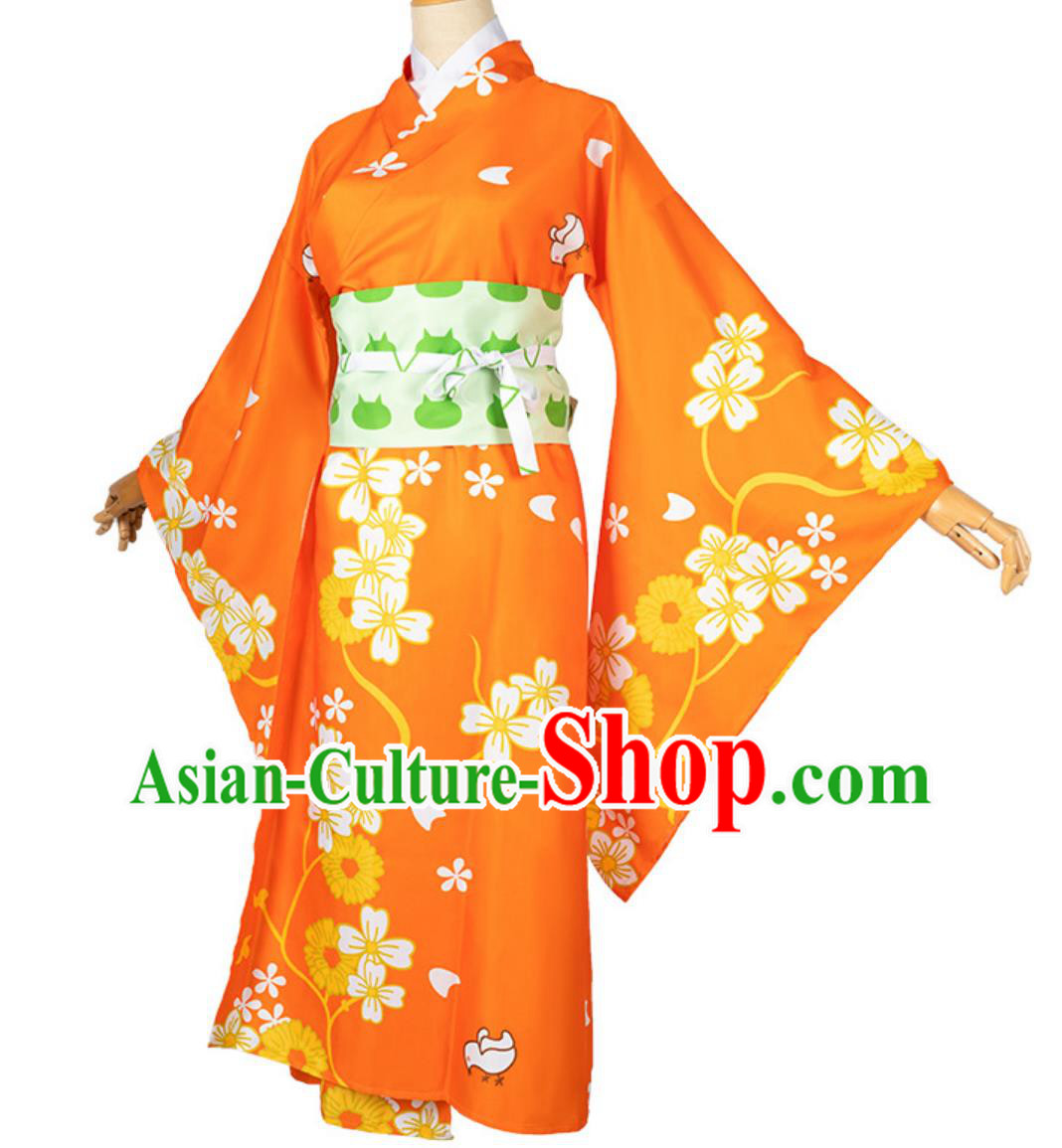 New Danganronpa Cosplay Costume Hiyoko Saionji Cosplay Kimono Halloween Performance Anime Clothing New Danganronpa Cosplay Costume Hiyoko Saionji Cosplay Kimono Halloween Performance Anime Clothing