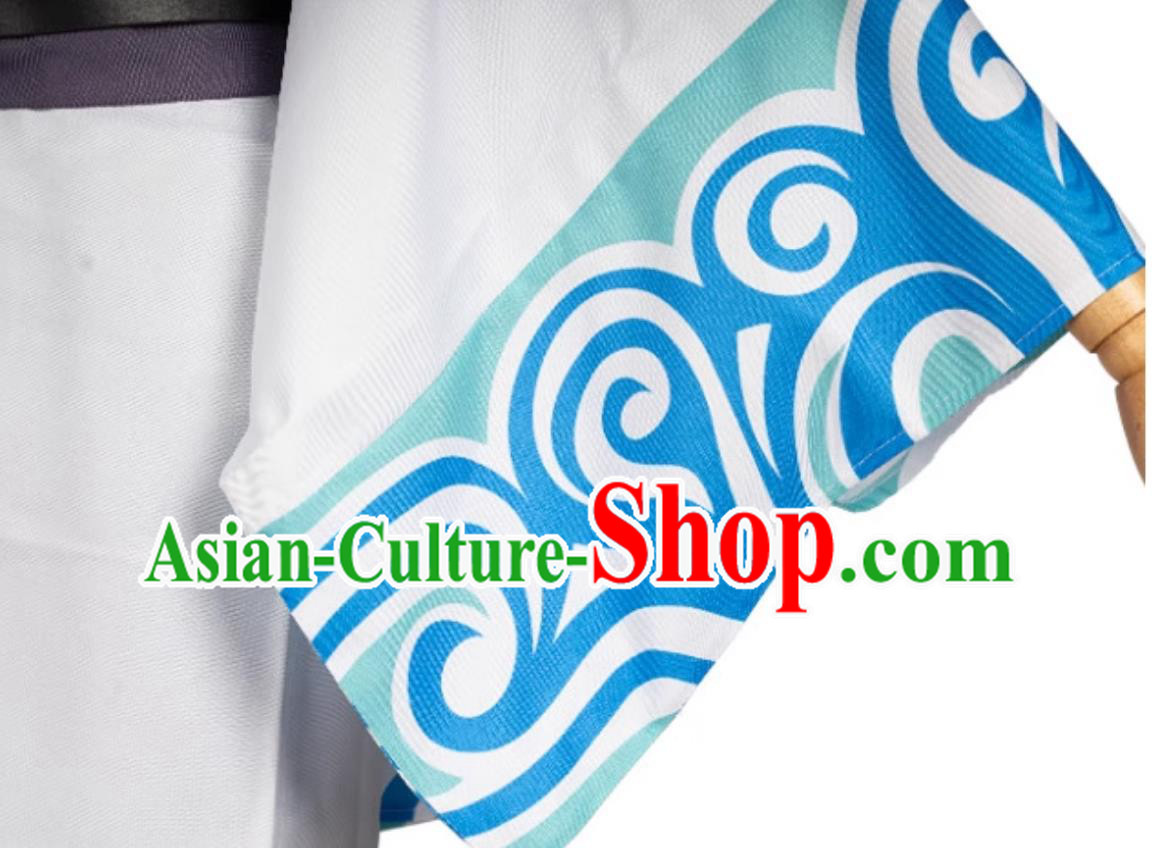 Gintama Cosplay Costume Sakata Gintoki Gintoki Gin San Cosplay Outfit Anime Game Halloween Clothing Gintama Cosplay Costume Sakata Gintoki Gintoki Gin San Cosplay Outfit Anime Game Halloween Clothing
