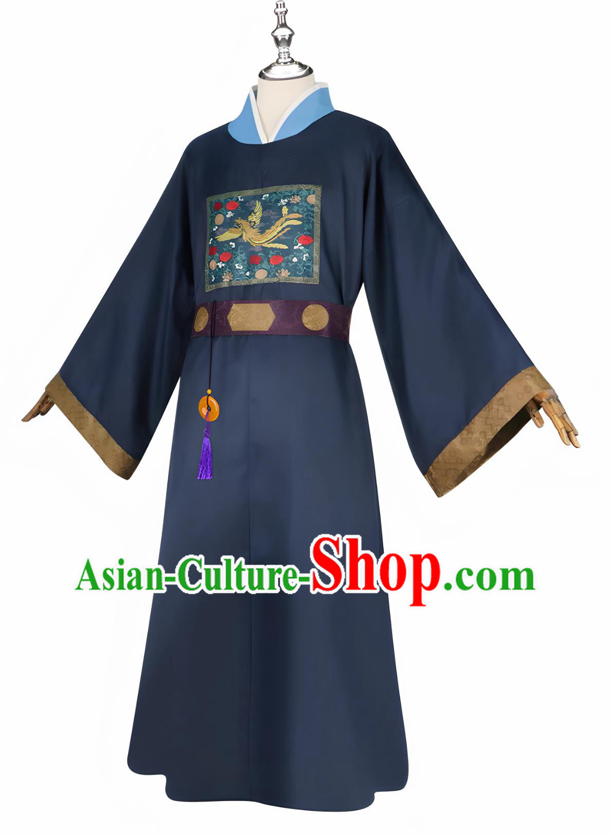 Apothecary Diaries Cosplay Costume Chinese Style Ren Shi Roleplay Anime Clothing Blue Official Attire Apothecary Diaries Cosplay Costume Chinese Style Ren Shi Roleplay Anime Clothing Blue Official Attire