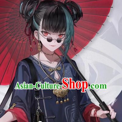 Dragon Return Tide Cosplay Costume Traditional Chinese Style Longevity Lock Anime Game Clothing Halloween Attire