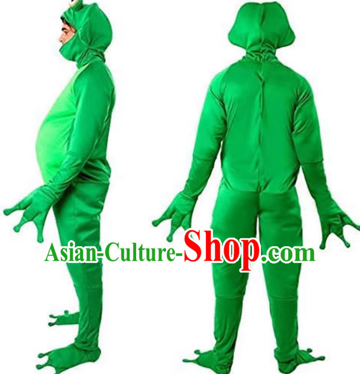 Frog Cosplay Costume Cos Green Frog Jumpsuit Frog Cosplay Costume Cos Green Frog Jumpsuit