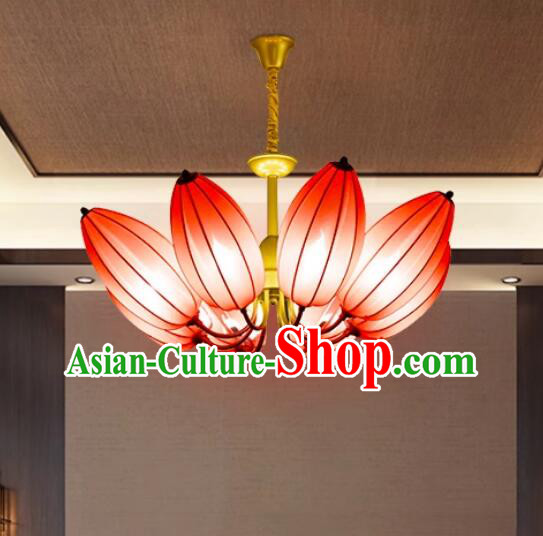 Southeast Asian Wrought Iron Chandelier Thai Style Living Room Retro Light Fixture Lamp Southeast Asian Wrought Iron Chandelier Thai Style Living Room Retro Light Fixture Lamp