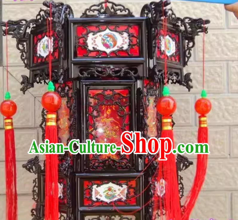 Chinese Antique Style Palace Lantern Plastics Lantern Classical Lucky Pattern Lamp Chinese Antique Style Palace Lantern Plastics Lantern Classical Lucky Pattern Lamp