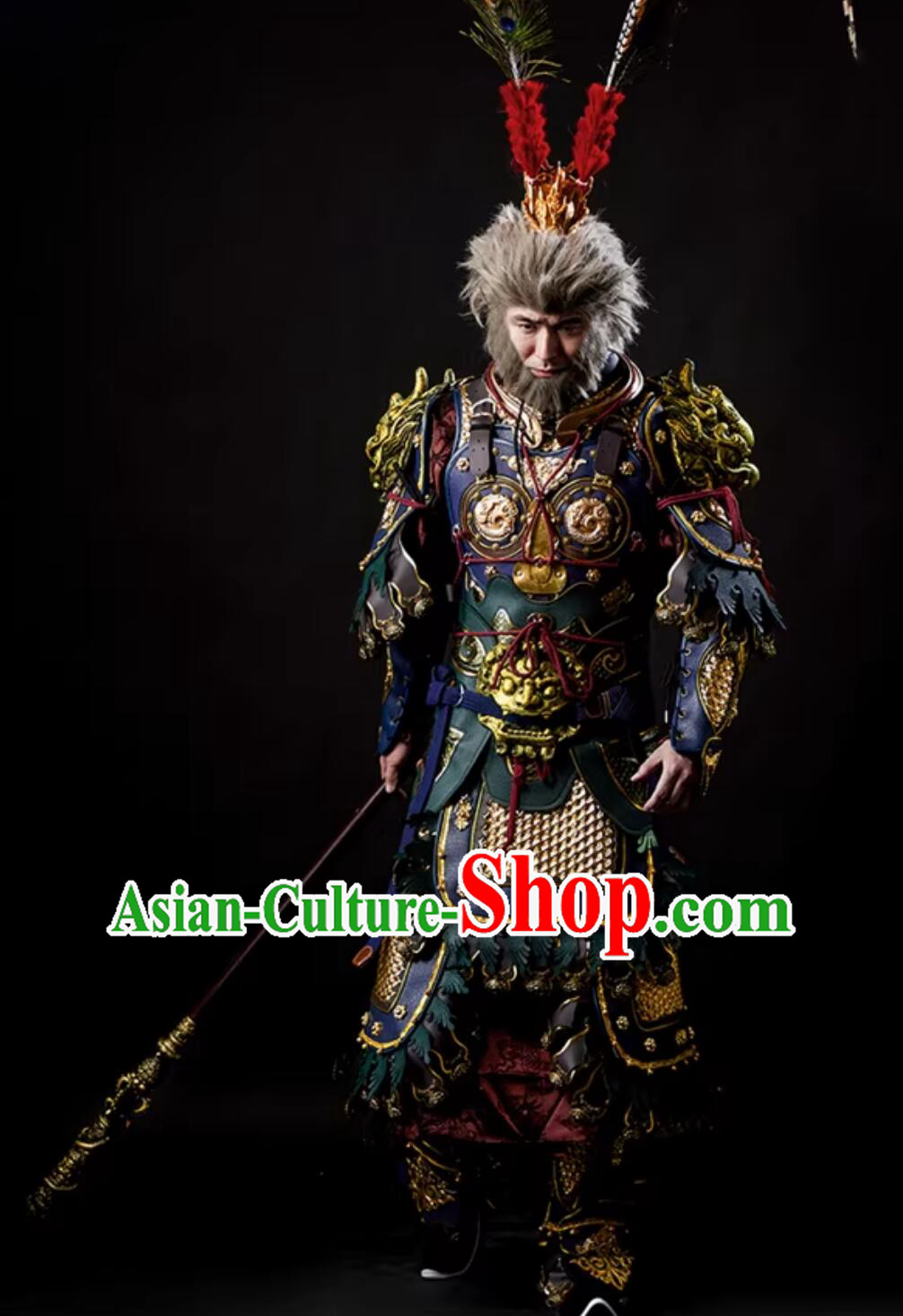 Black Myth Wukong Cosplay Armor PVC Lamellar Mountain Pattern Armor Suit Black Myth Wukong Cosplay Armor PVC Lamellar Mountain Pattern Armor Suit