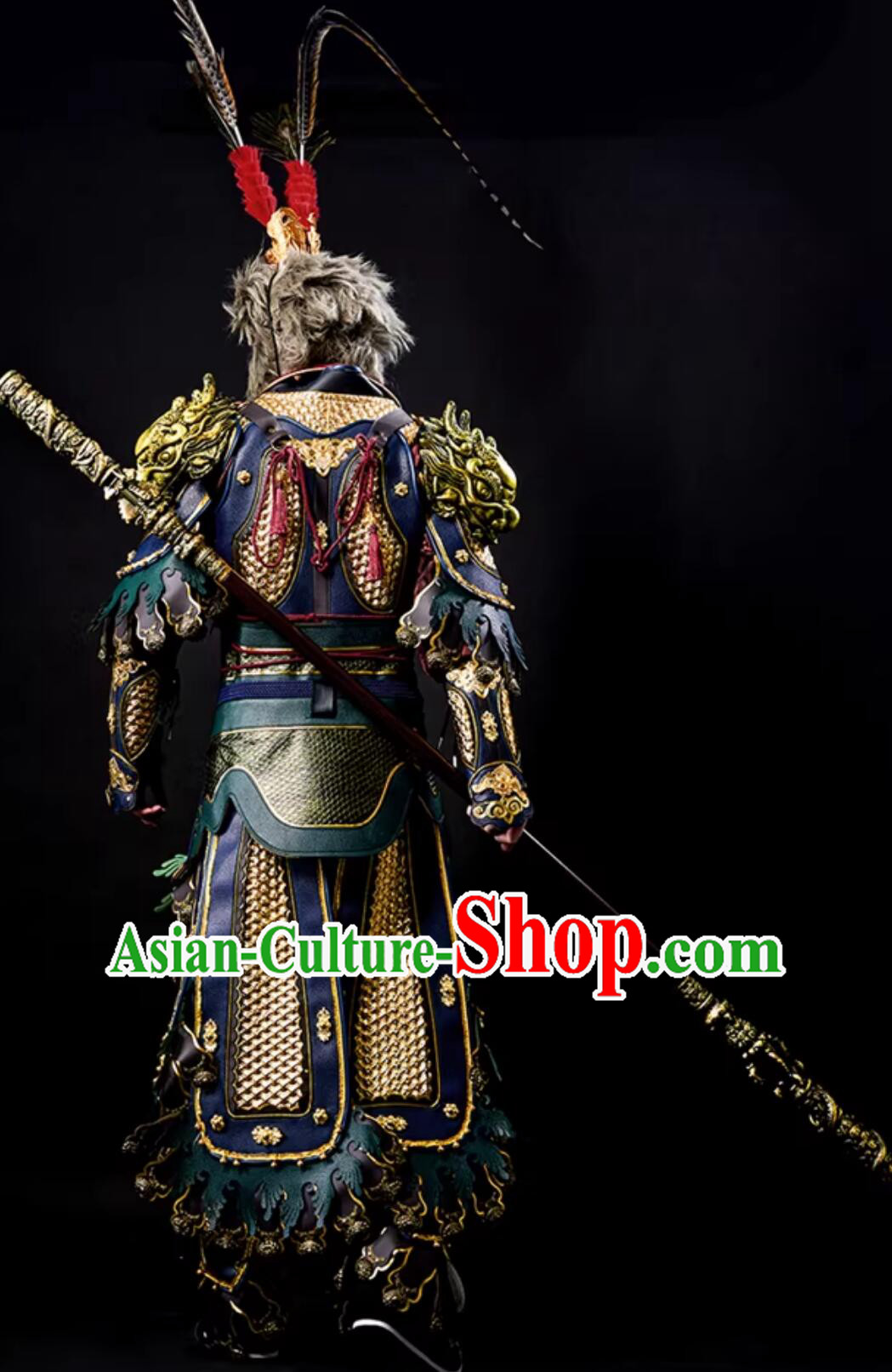 Black Myth Wukong Cosplay Armor PVC Lamellar Mountain Pattern Armor Suit Black Myth Wukong Cosplay Armor PVC Lamellar Mountain Pattern Armor Suit