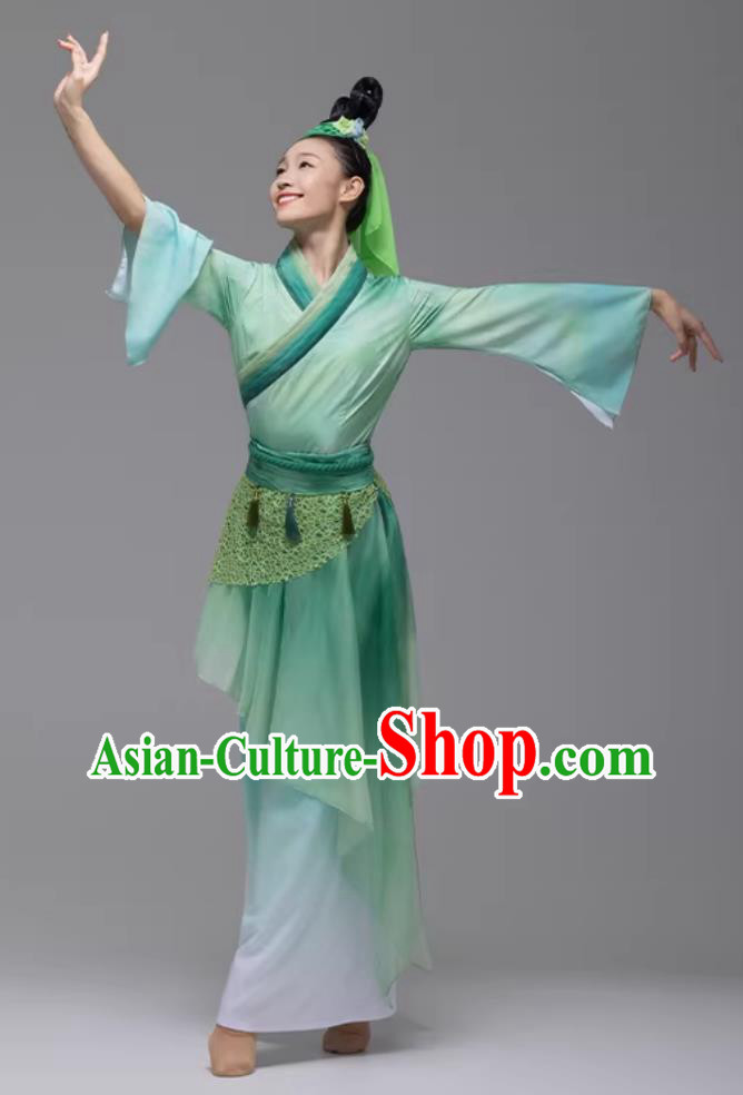 Mulberry Picking Ballad Classical Dance Outfit Chinese Folk Dance Performance Costume Mulberry Picking Ballad Classical Dance Outfit Chinese Folk Dance Performance Costume