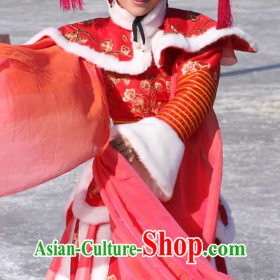 Empresses In The Palace An Lingrong Ice Dancing Dress Ancient Chinese Qing Dynasty Costume