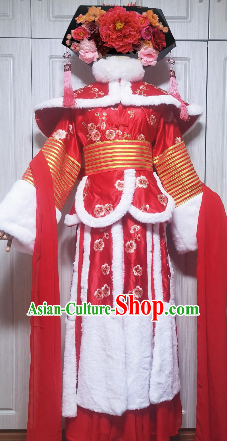 Empresses In The Palace An Lingrong Ice Dancing Dress Ancient Chinese Qing Dynasty Costume Empresses In The Palace An Lingrong Ice Dancing Dress Ancient Chinese Qing Dynasty Costume