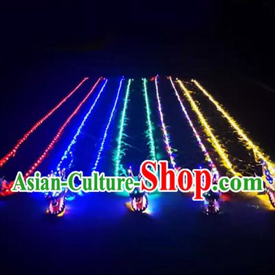 Chinese LED Lights Fitness Dragon Dance Prop Ribbon Kite Dragon