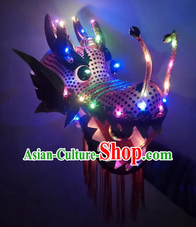 Chinese LED Lights Fitness Dragon Dance Prop Ribbon Kite Dragon Chinese LED Lights Fitness Dragon Dance Prop Ribbon Kite Dragon