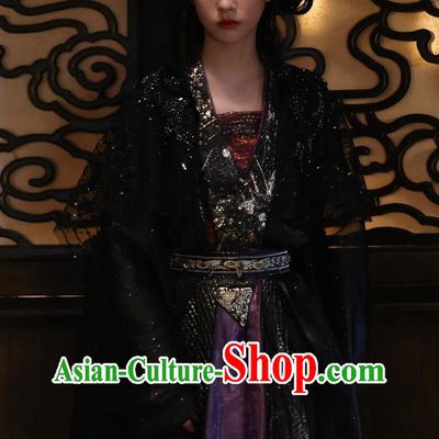 Love in the Clouds Owner of Moonlit Blossoms of Jixing Abyss Fu Yue Replica Costume Chinese XianXia Drama Traditional Hanfu Dress