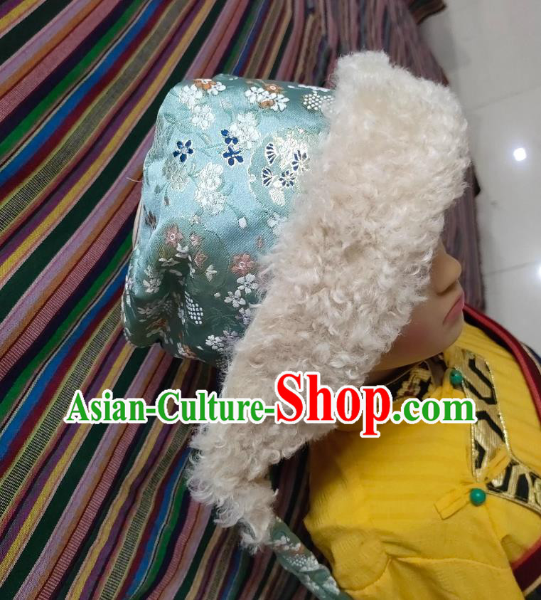 Tibetan Style Kids Winter Hat Chinese Zang Ethnic Headwear Tibetan Style Kids Winter Hat Chinese Zang Ethnic Headwear