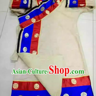Tibetan Traditional Costume Children Tibetan Robe Zang Ethnic Wear