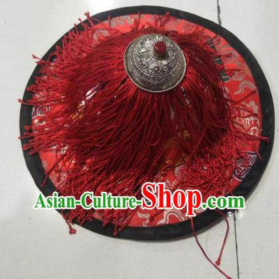 Tibetan Noble Male Hat Zang Ethnic Traditional Hat