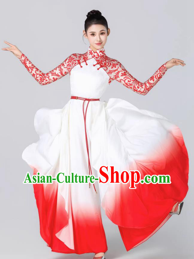 Chinese Folk Dance Costume Women Yangko Dance Fan Dance Outfit Chinese Folk Dance Costume Women Yangko Dance Fan Dance Outfit
