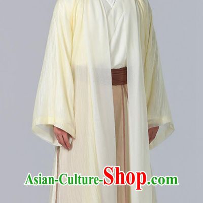 Traditional Chinese Hanfu Song Dynasty Scholar Clothing Male Classical Dance Costume