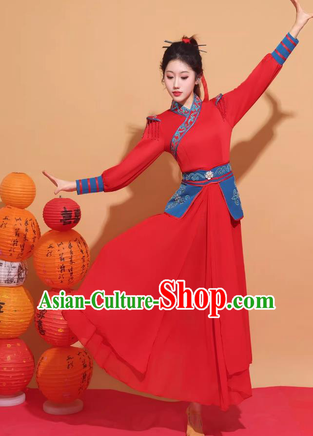 Drum Dance Costume Yangko Suit Chinese Spring Festival Performance Wear