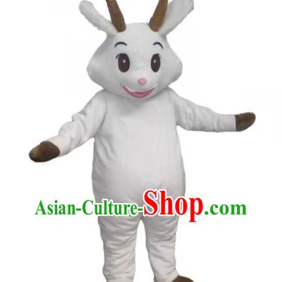 Goat Mascot Costume Chinese Zodiac Goat Festival Clothing