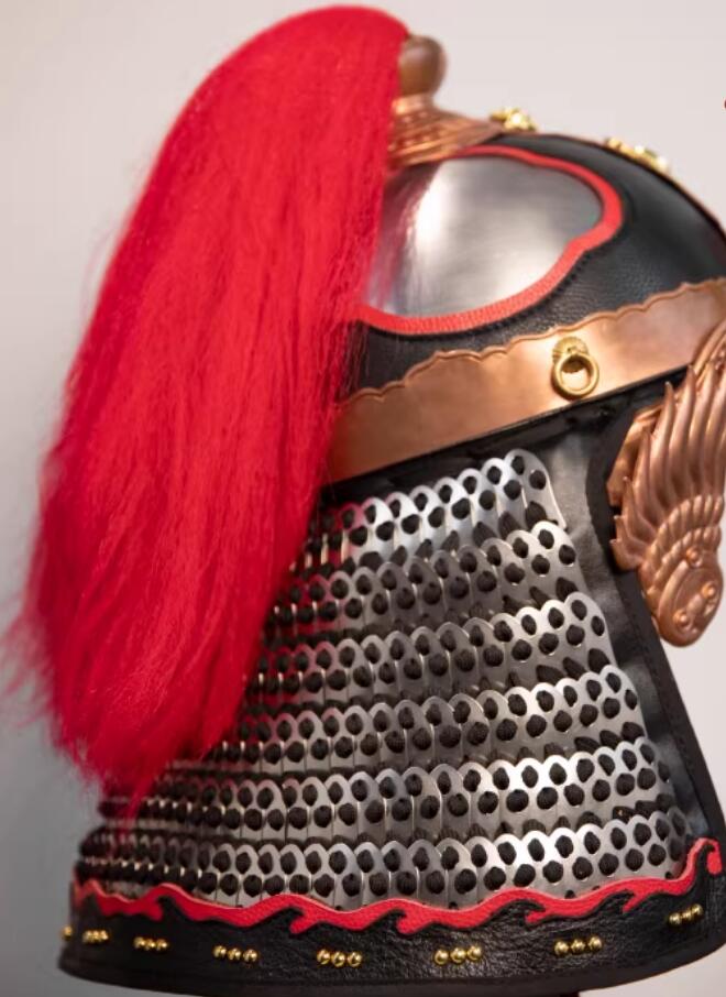 Handmade Song Dynasty Imperial Guards Helmet Ancient Chinese General Phoenix Wings Hat Handmade Song Dynasty Imperial Guards Helmet Ancient Chinese General Phoenix Wings Hat